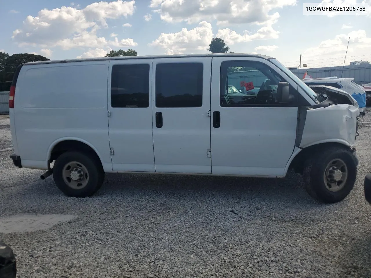 2014 Chevrolet Express G2500 VIN: 1GCWGFBA2E1206758 Lot: 66616844