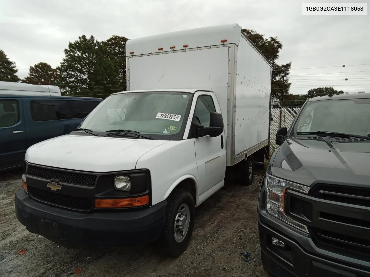 2014 Chevrolet Express G3500 VIN: 1GB0G2CA3E1118058 Lot: 67514754