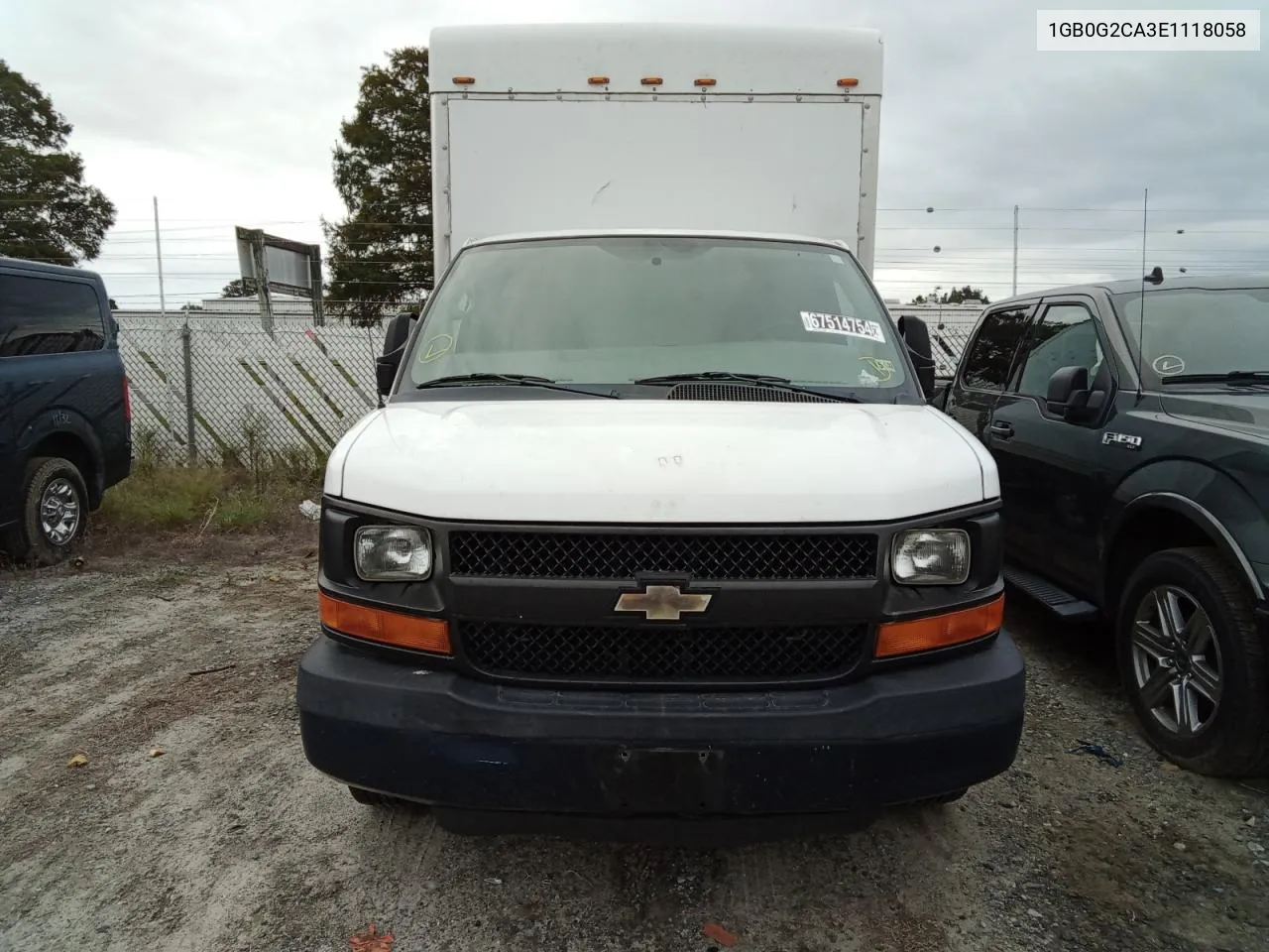 2014 Chevrolet Express G3500 VIN: 1GB0G2CA3E1118058 Lot: 67514754