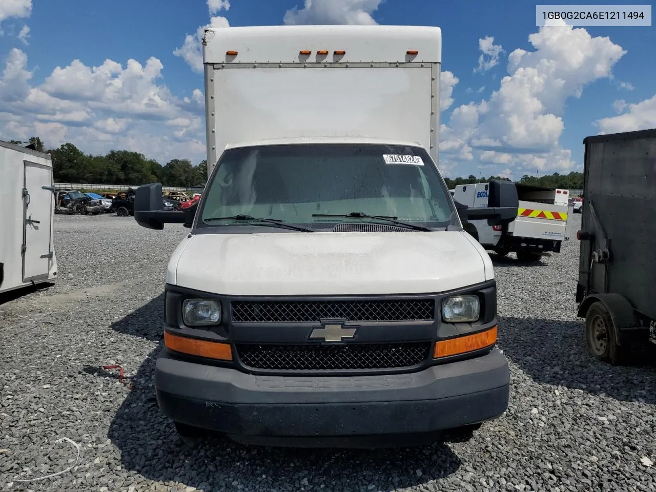 2014 Chevrolet Express G3500 VIN: 1GB0G2CA6E1211494 Lot: 67514824