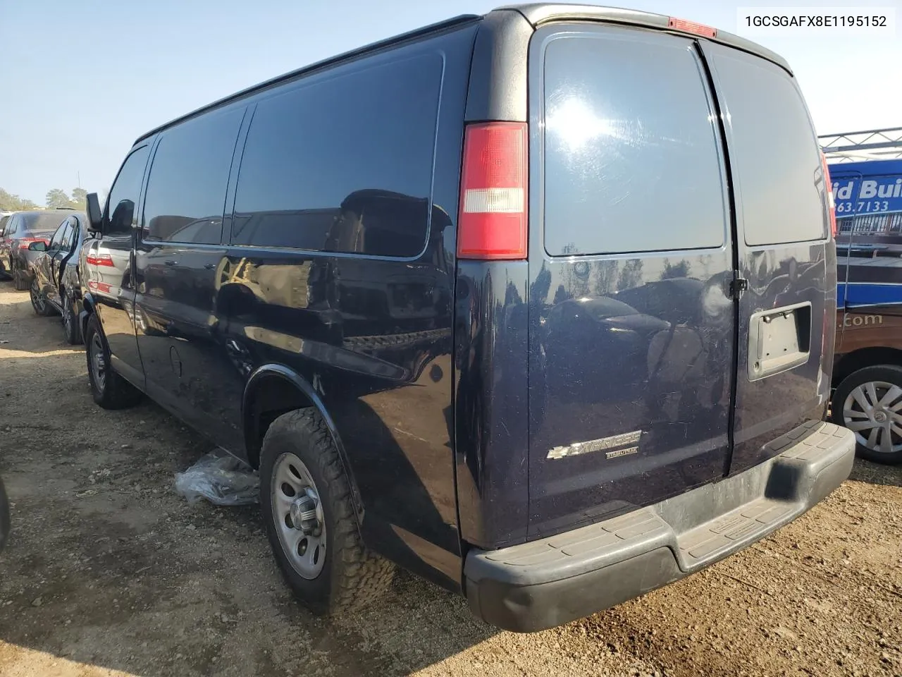 2014 Chevrolet Express G1500 VIN: 1GCSGAFX8E1195152 Lot: 69883124