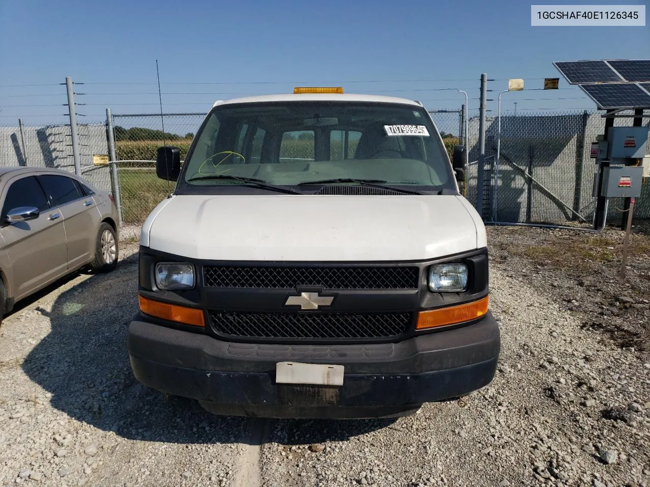 1GCSHAF40E1126345 2014 Chevrolet Express G1500