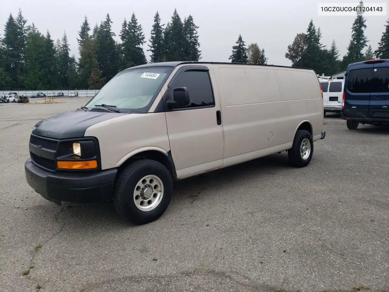 1GCZGUCG4E1204143 2014 Chevrolet Express G3500