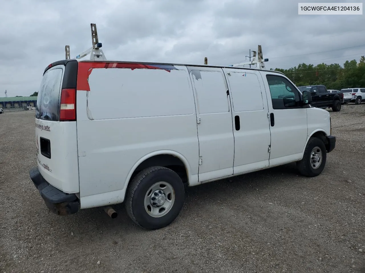 2014 Chevrolet Express G2500 VIN: 1GCWGFCA4E1204136 Lot: 71502694