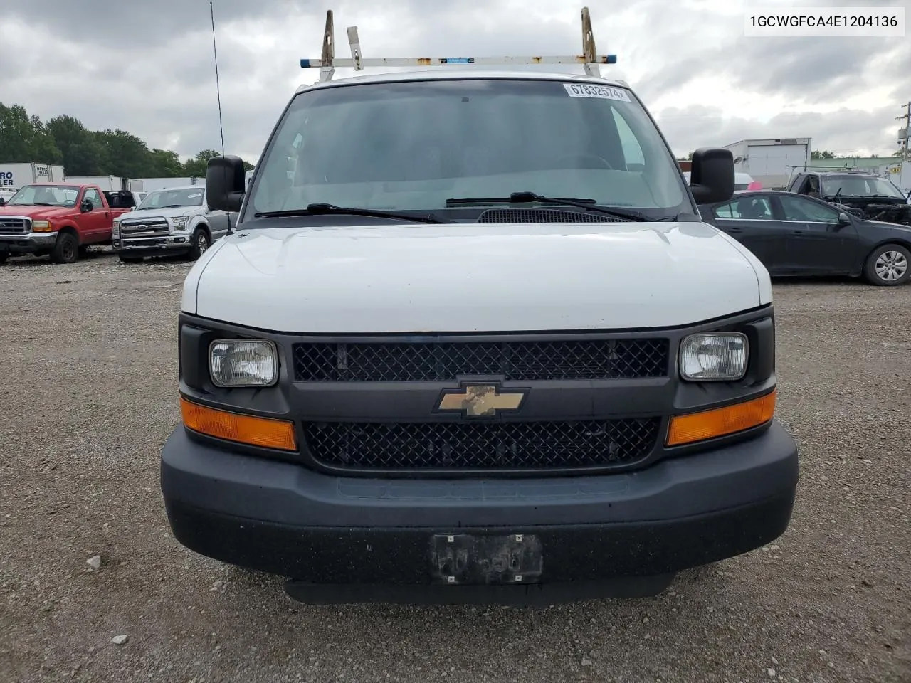 2014 Chevrolet Express G2500 VIN: 1GCWGFCA4E1204136 Lot: 71502694