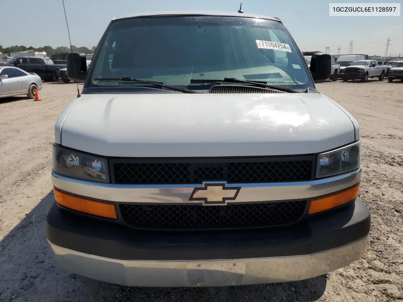 2014 Chevrolet Express G3500 VIN: 1GCZGUCL6E1128597 Lot: 71504254