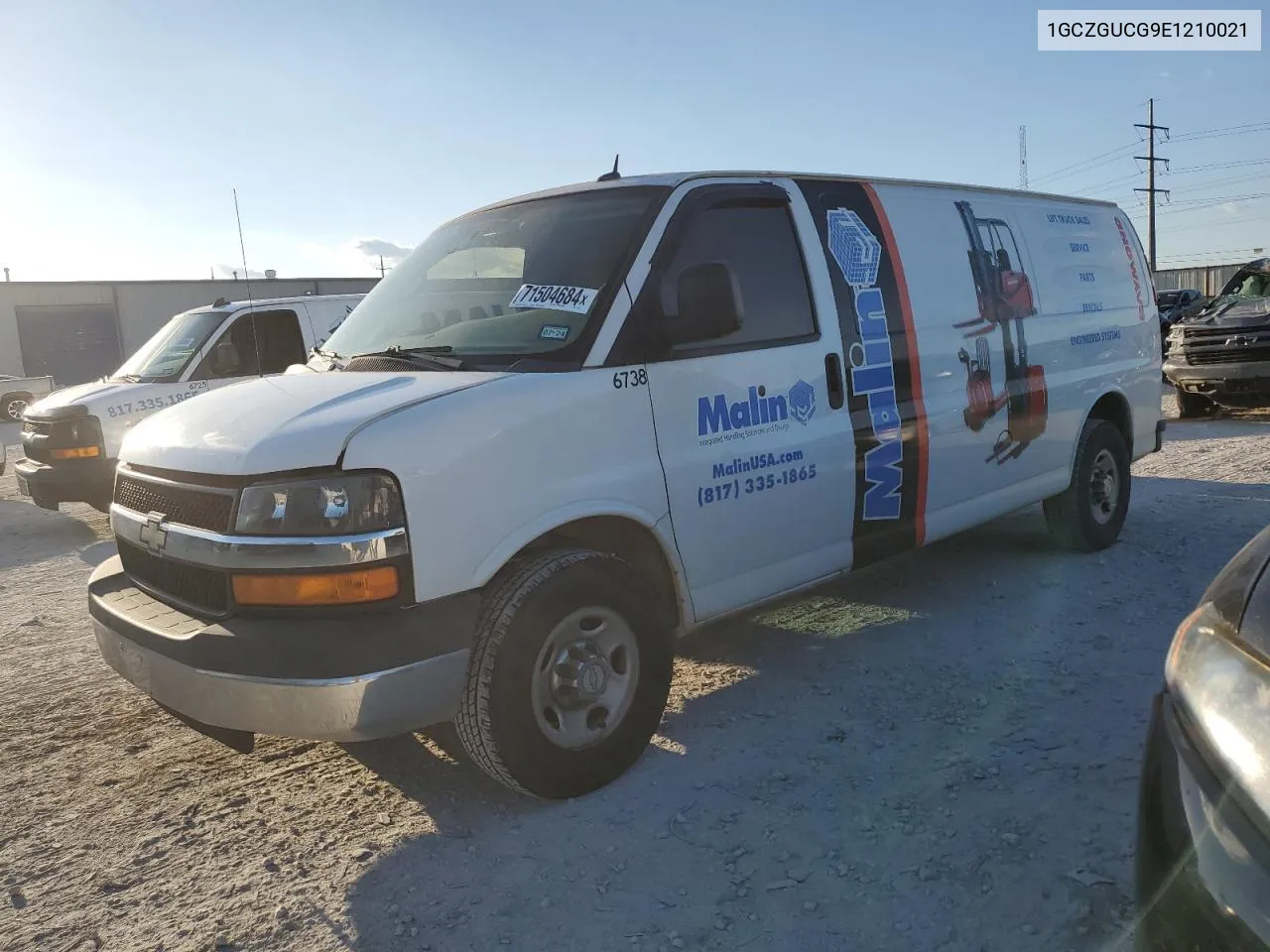 2014 Chevrolet Express G3500 VIN: 1GCZGUCG9E1210021 Lot: 71504684