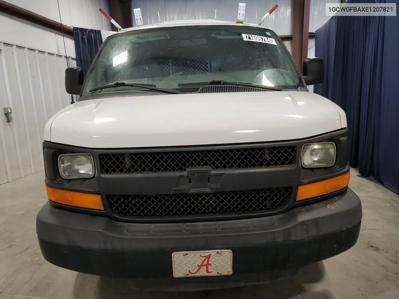 2014 Chevrolet Express G2500 VIN: 1GCWGFBAXE1207821 Lot: 71606784