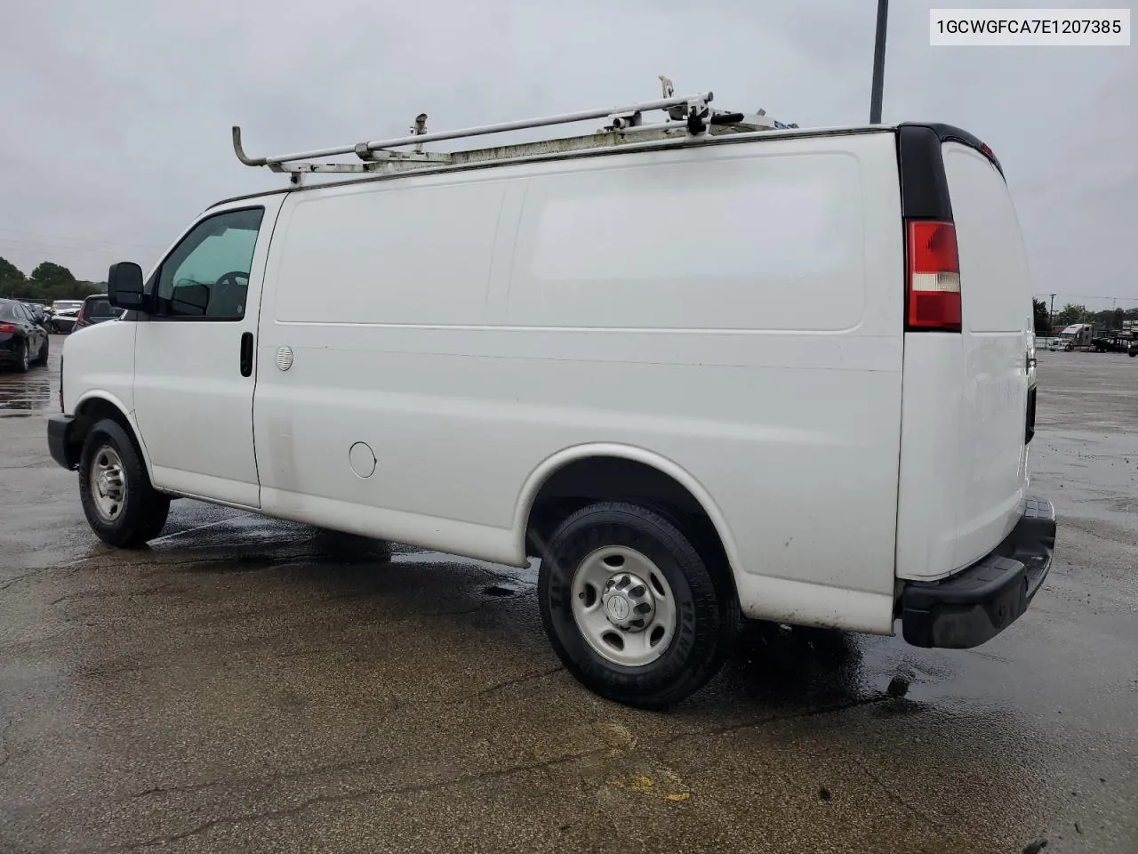 2014 Chevrolet Express G2500 VIN: 1GCWGFCA7E1207385 Lot: 71767594