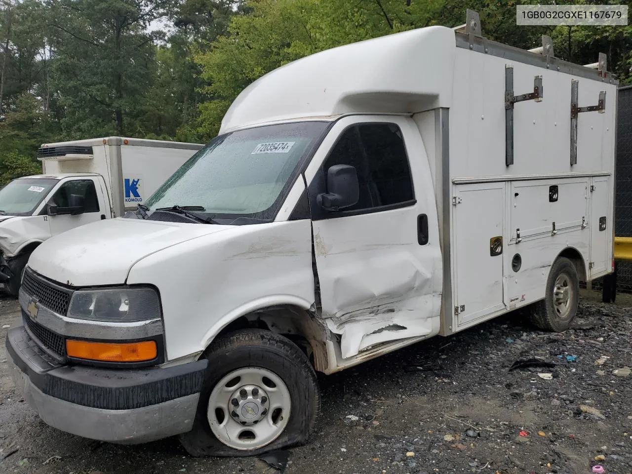 2014 Chevrolet Express G3500 VIN: 1GB0G2CGXE1167679 Lot: 72035474