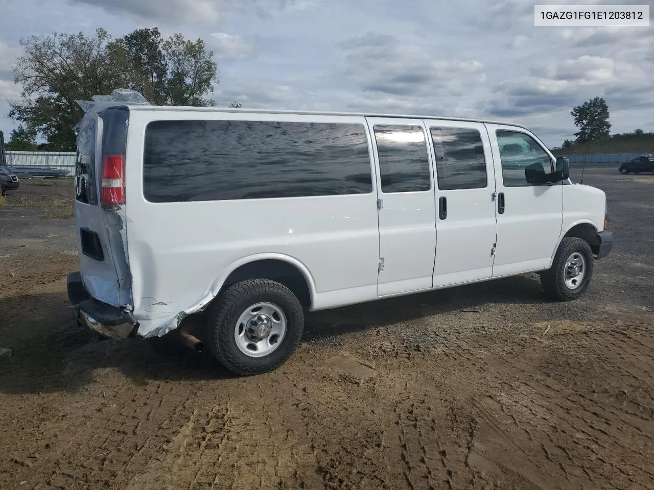 2014 Chevrolet Express G3500 Lt VIN: 1GAZG1FG1E1203812 Lot: 72361644