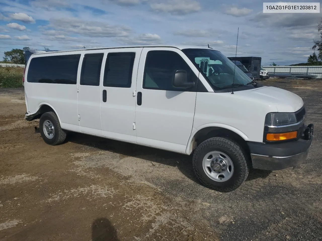 2014 Chevrolet Express G3500 Lt VIN: 1GAZG1FG1E1203812 Lot: 72361644