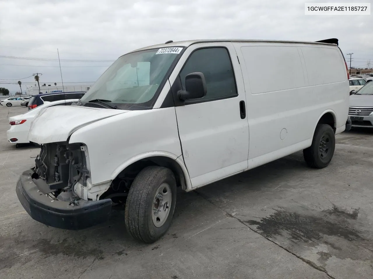 2014 Chevrolet Express G2500 VIN: 1GCWGFFA2E1185727 Lot: 72372844