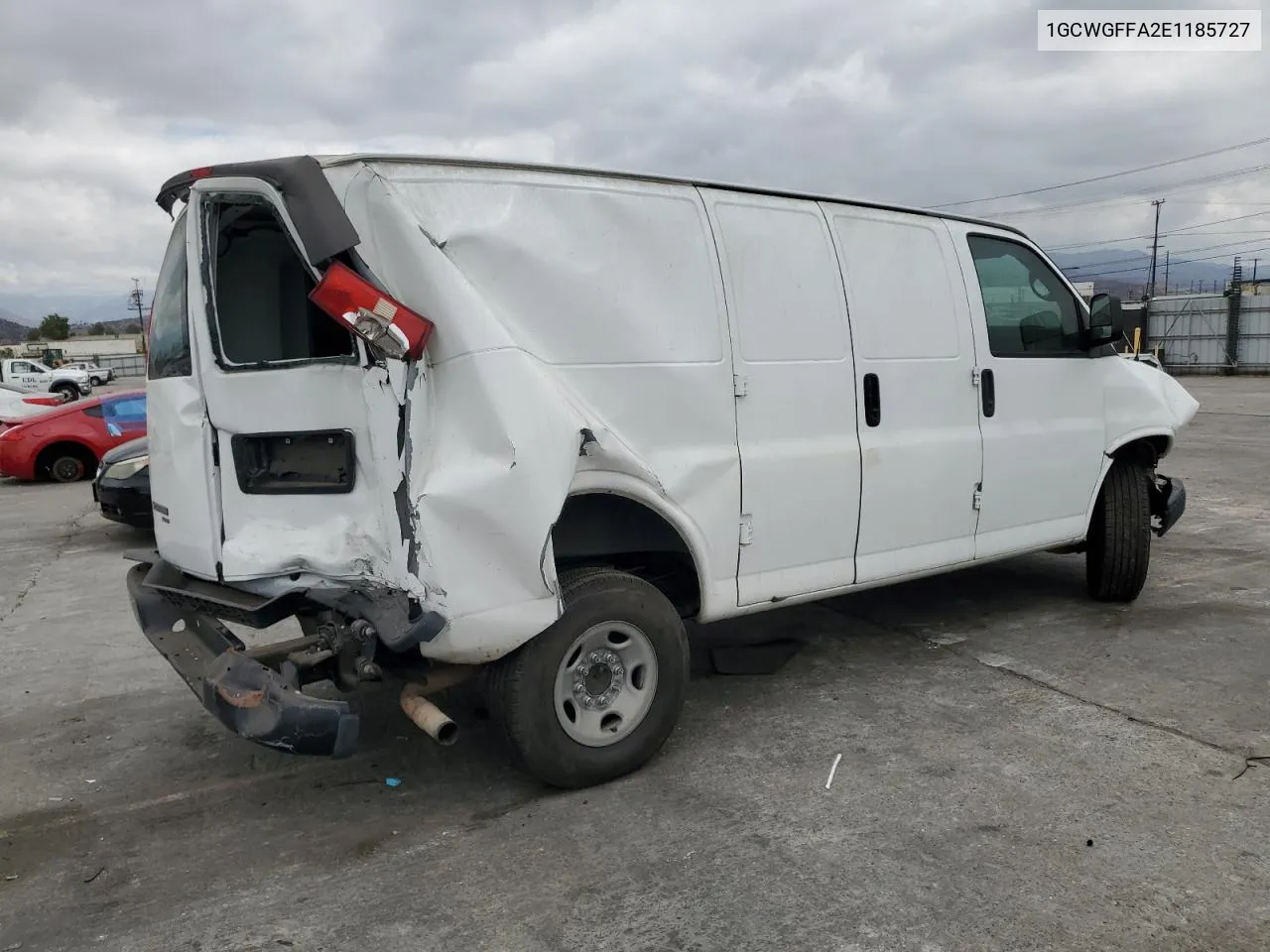 2014 Chevrolet Express G2500 VIN: 1GCWGFFA2E1185727 Lot: 72372844