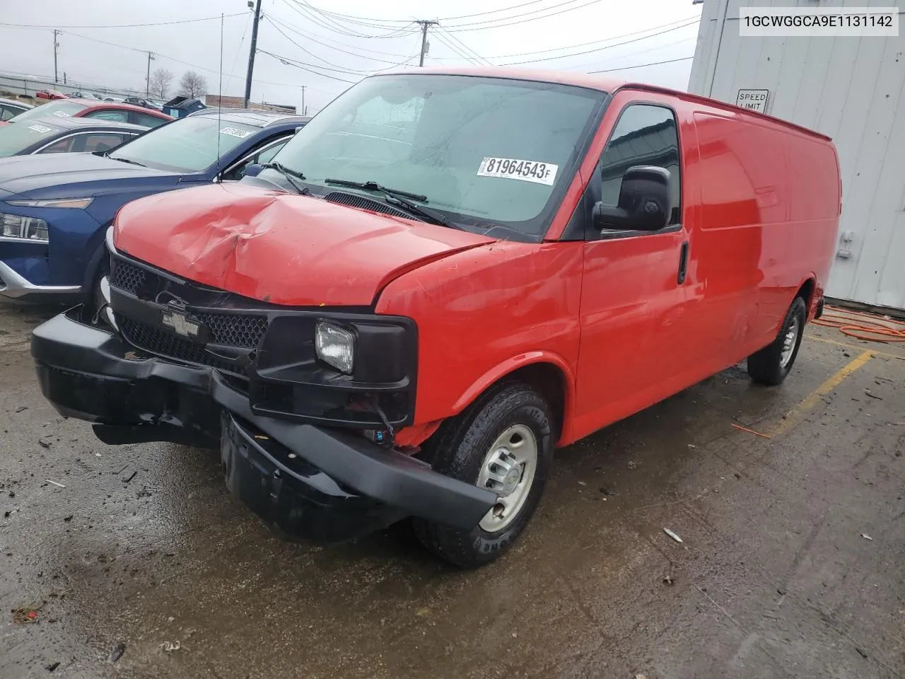 2014 Chevrolet Express G2500 VIN: 1GCWGGCA9E1131142 Lot: 72468634