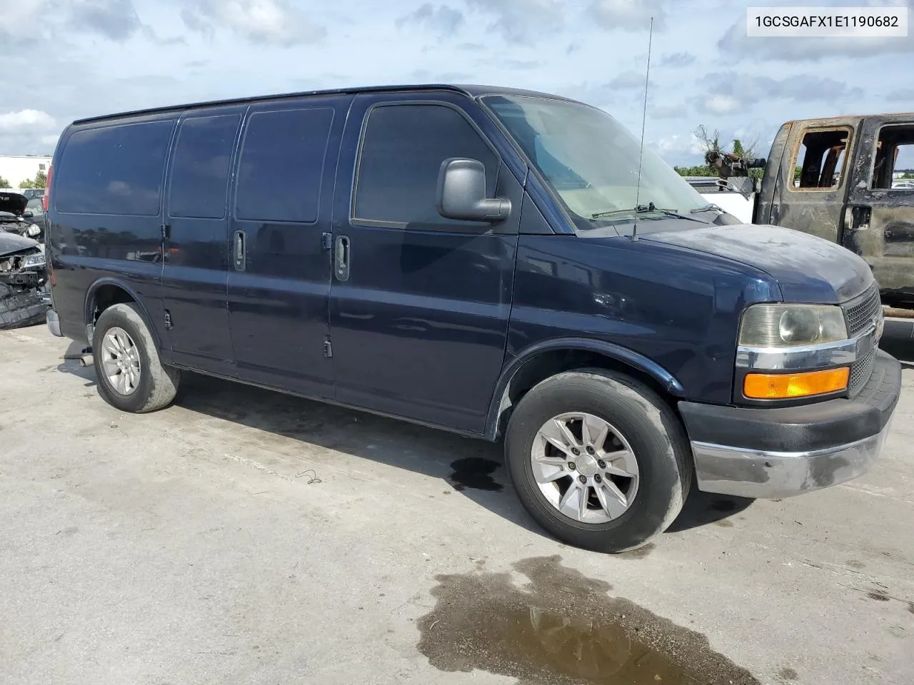 2014 Chevrolet Express G1500 VIN: 1GCSGAFX1E1190682 Lot: 72622984