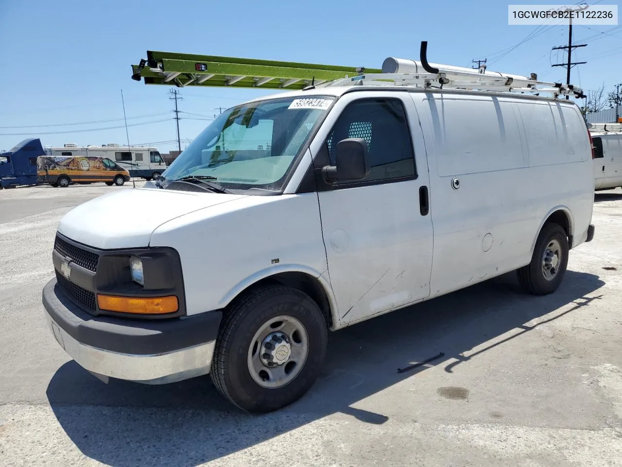 2014 Chevrolet Express G2500 VIN: 1GCWGFCB2E1122236 Lot: 72826254