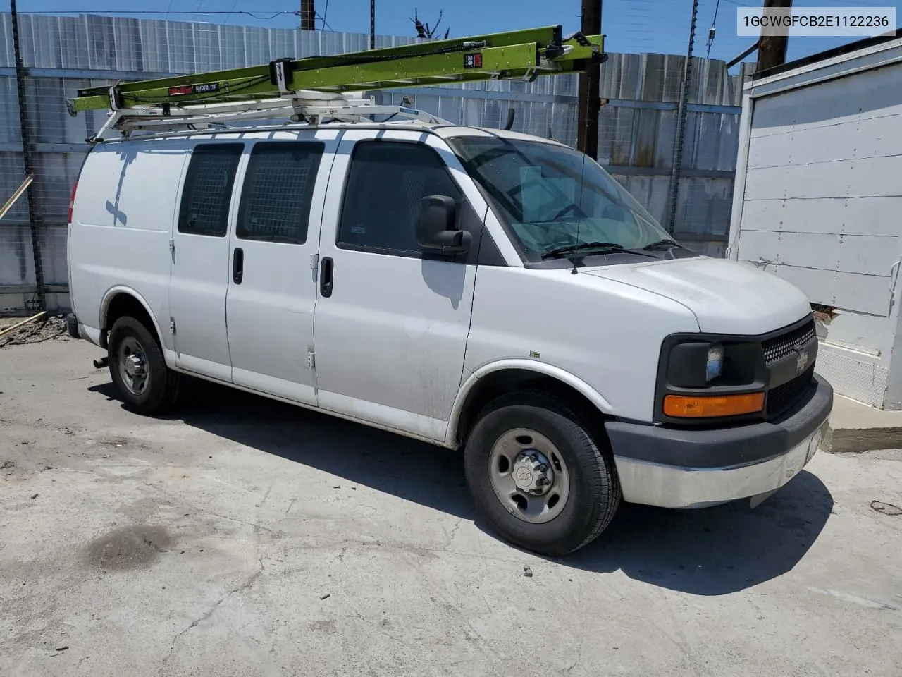 2014 Chevrolet Express G2500 VIN: 1GCWGFCB2E1122236 Lot: 72826254