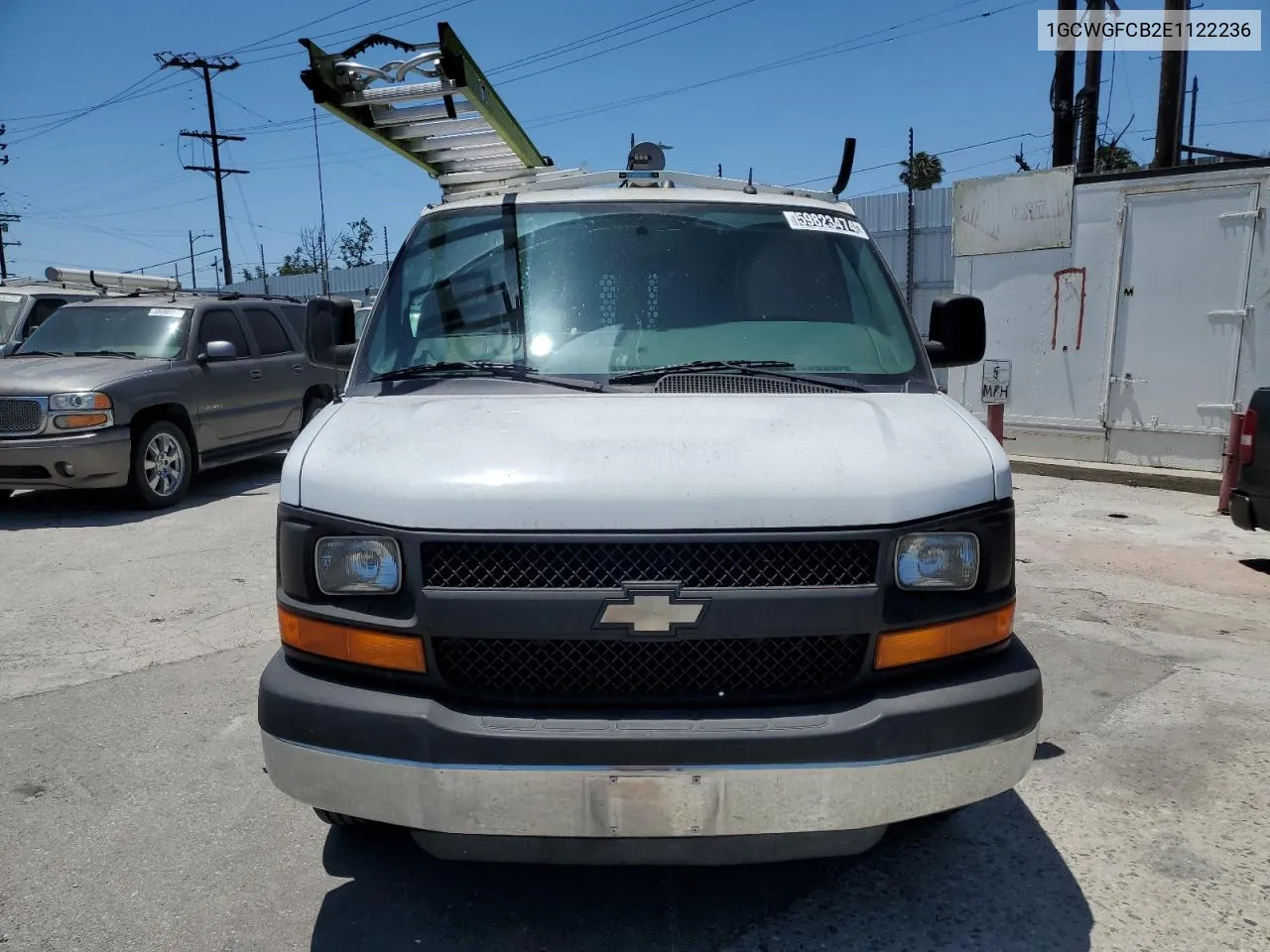 2014 Chevrolet Express G2500 VIN: 1GCWGFCB2E1122236 Lot: 72826254