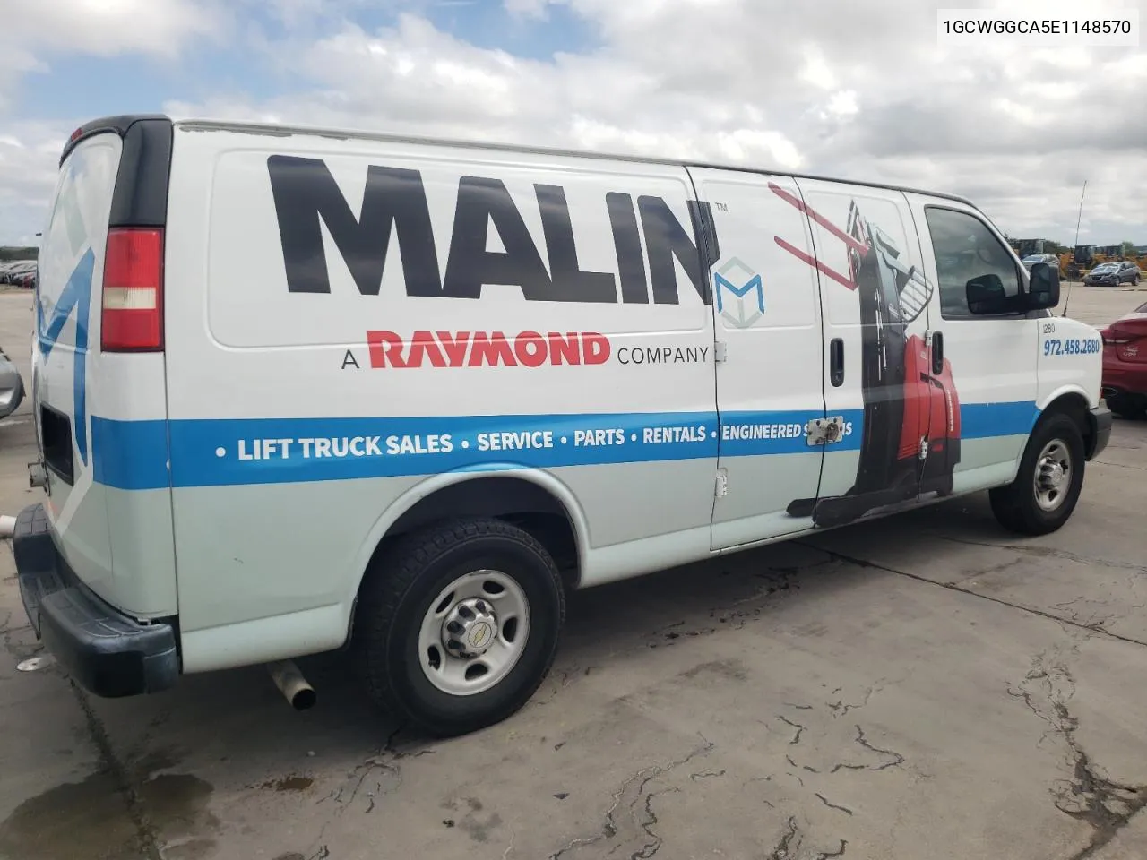 1GCWGGCA5E1148570 2014 Chevrolet Express G2500