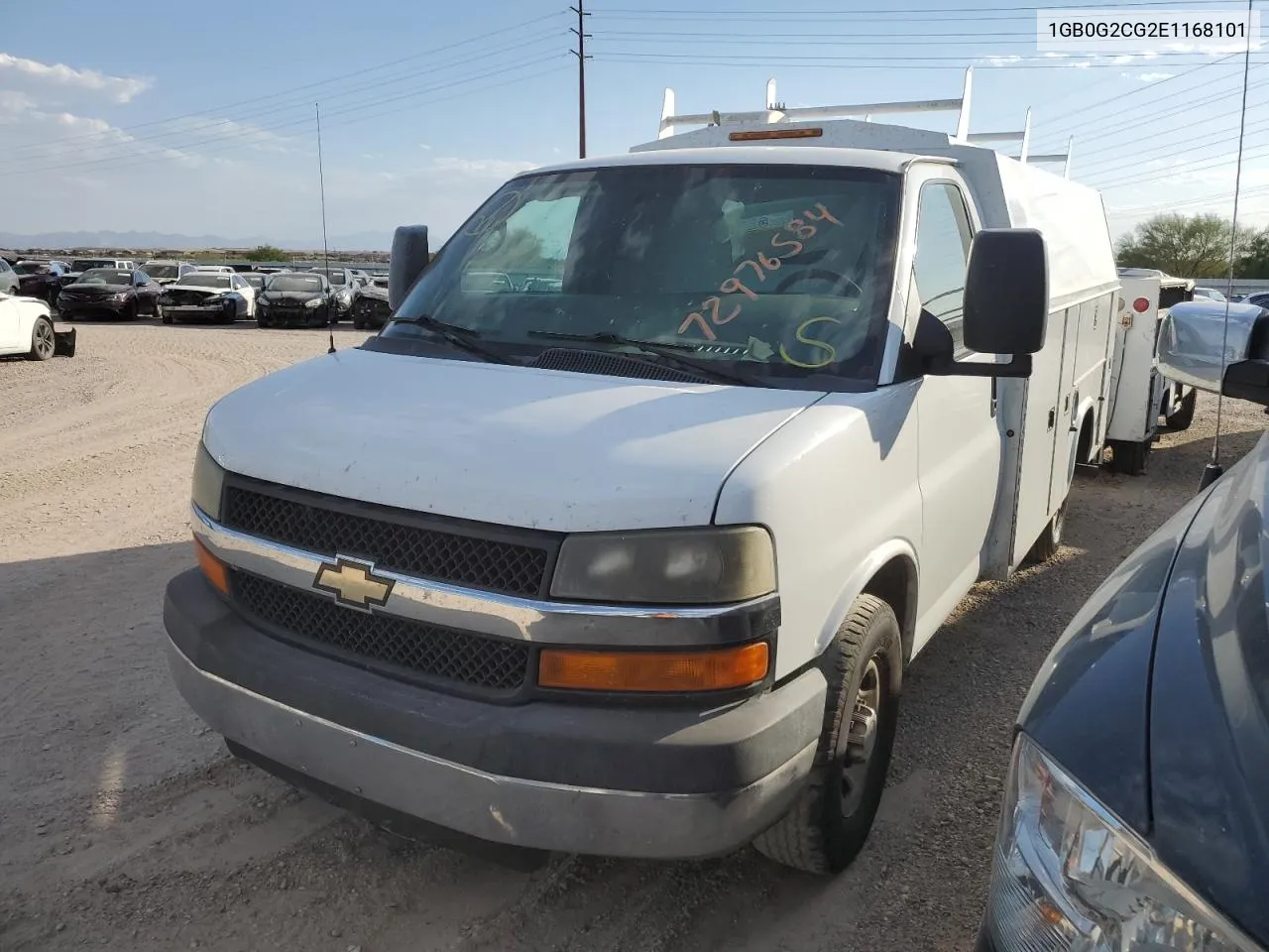 2014 Chevrolet Express G3500 VIN: 1GB0G2CG2E1168101 Lot: 72976584