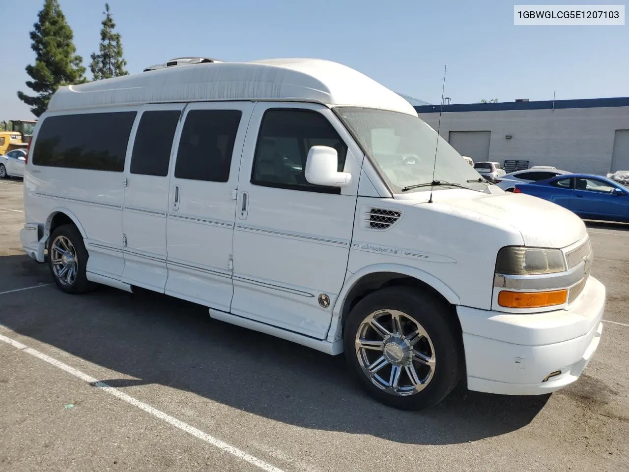 2014 Chevrolet Express G2500 3Lt VIN: 1GBWGLCG5E1207103 Lot: 73005934