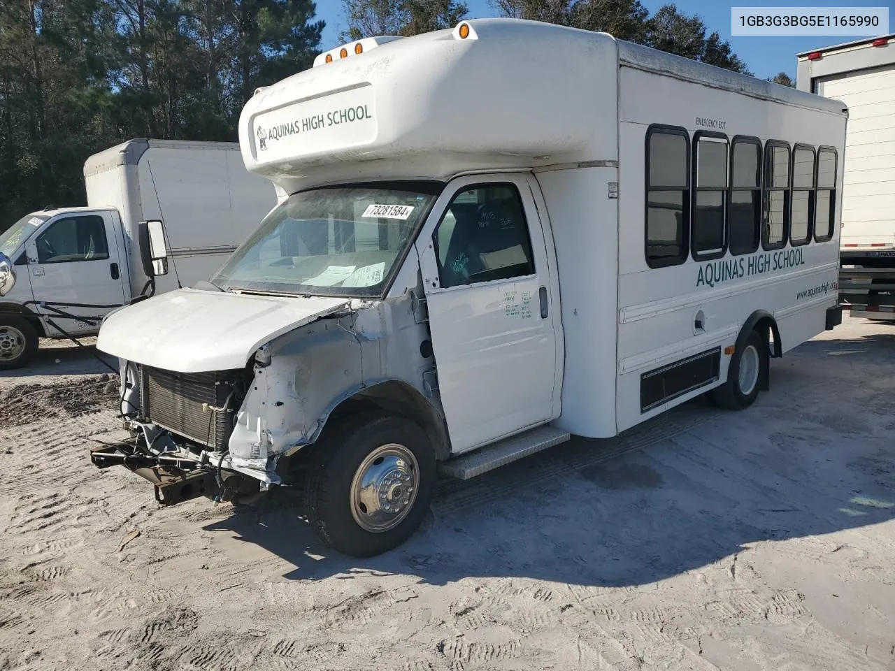 2014 Chevrolet Express G3500 VIN: 1GB3G3BG5E1165990 Lot: 73281584