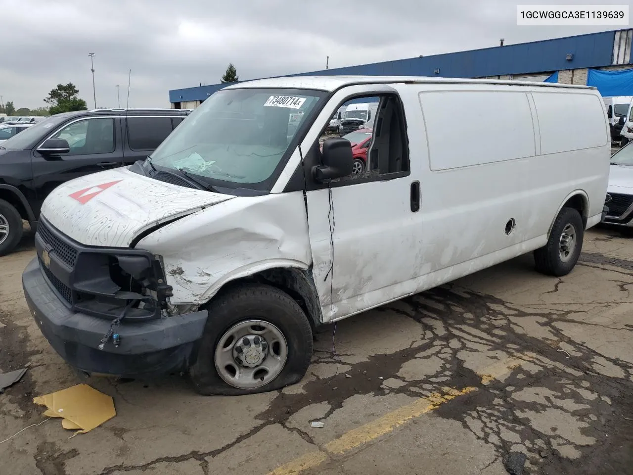 1GCWGGCA3E1139639 2014 Chevrolet Express G2500