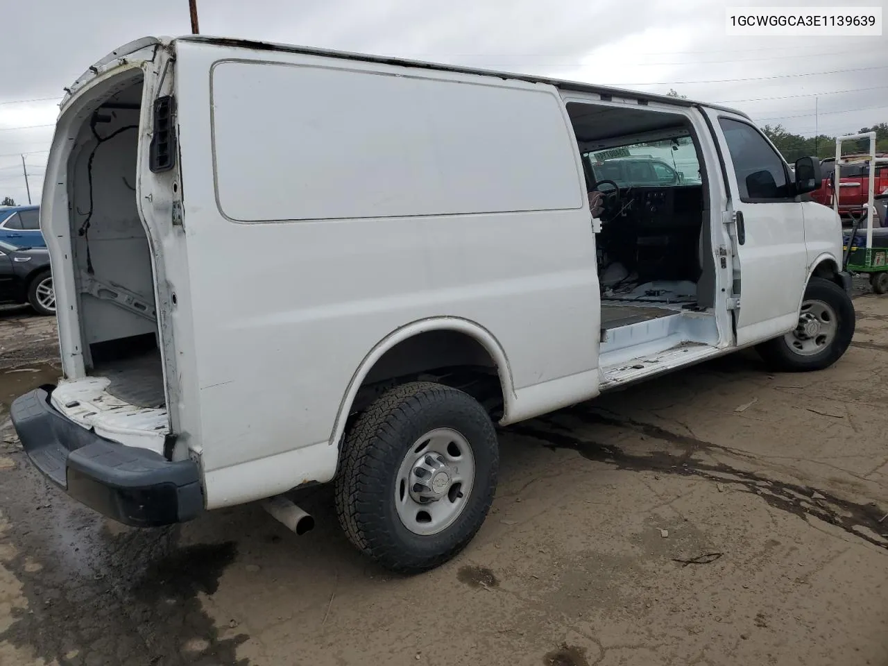 2014 Chevrolet Express G2500 VIN: 1GCWGGCA3E1139639 Lot: 73480714