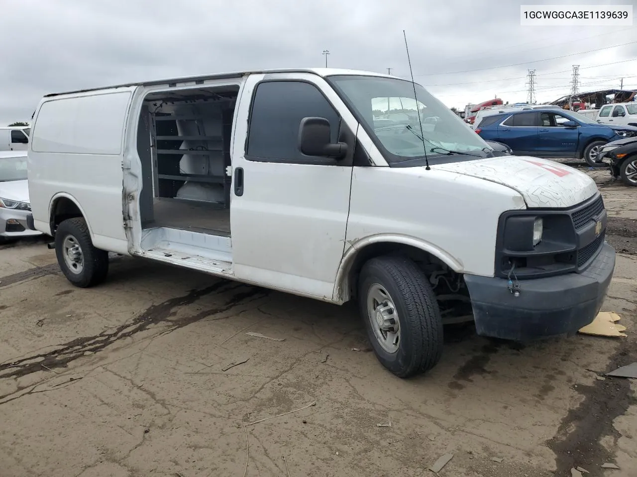 1GCWGGCA3E1139639 2014 Chevrolet Express G2500