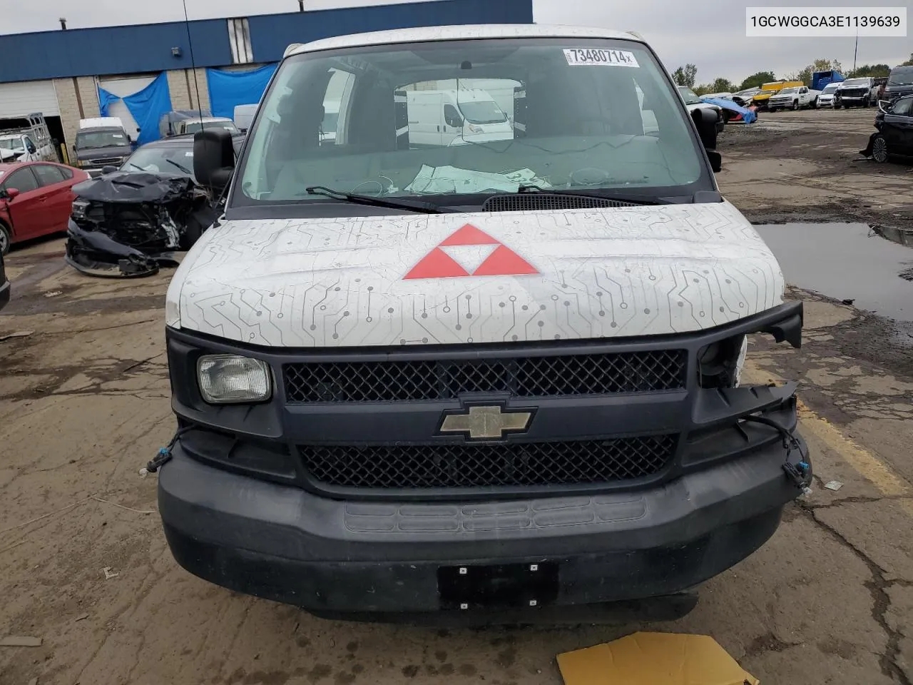 1GCWGGCA3E1139639 2014 Chevrolet Express G2500