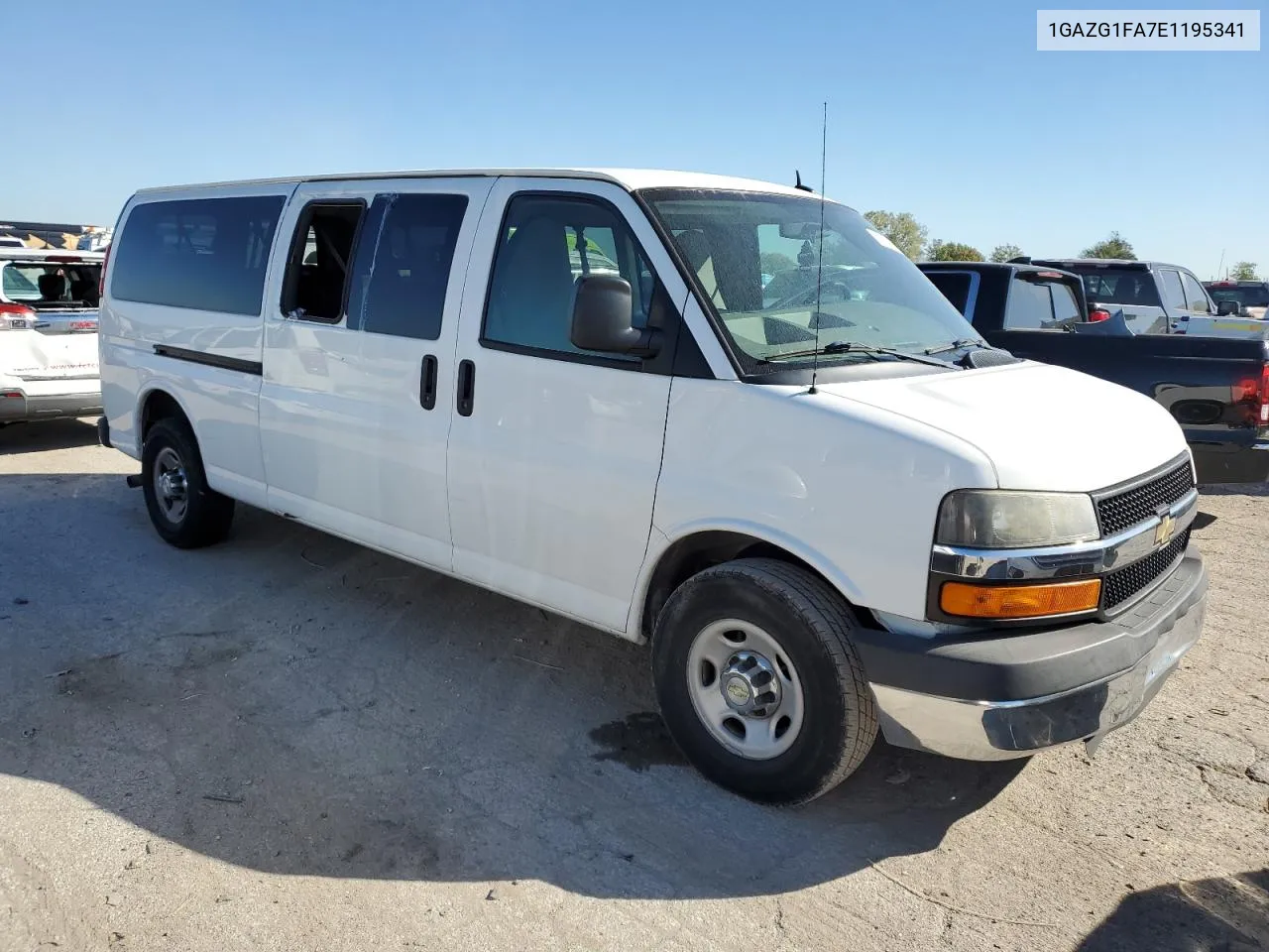 2014 Chevrolet Express G3500 Lt VIN: 1GAZG1FA7E1195341 Lot: 74117174