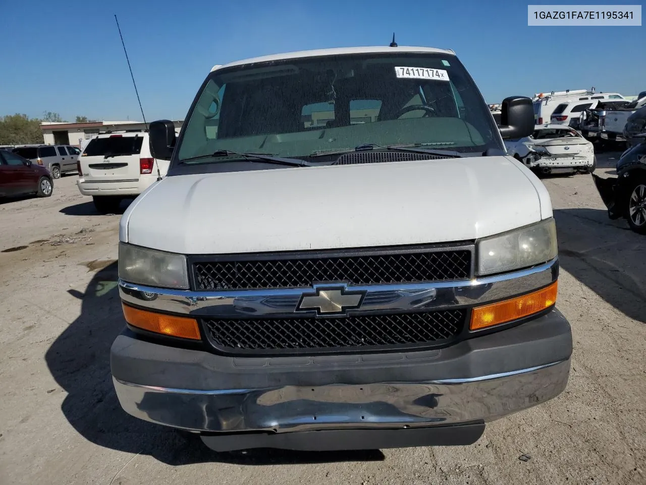 1GAZG1FA7E1195341 2014 Chevrolet Express G3500 Lt