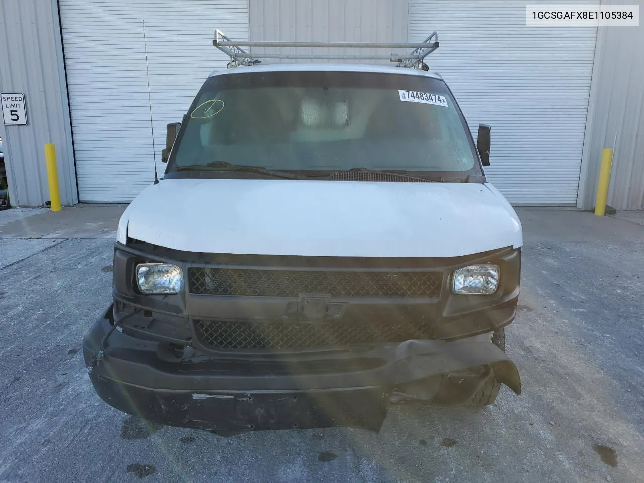 2014 Chevrolet Express G1500 VIN: 1GCSGAFX8E1105384 Lot: 74483474