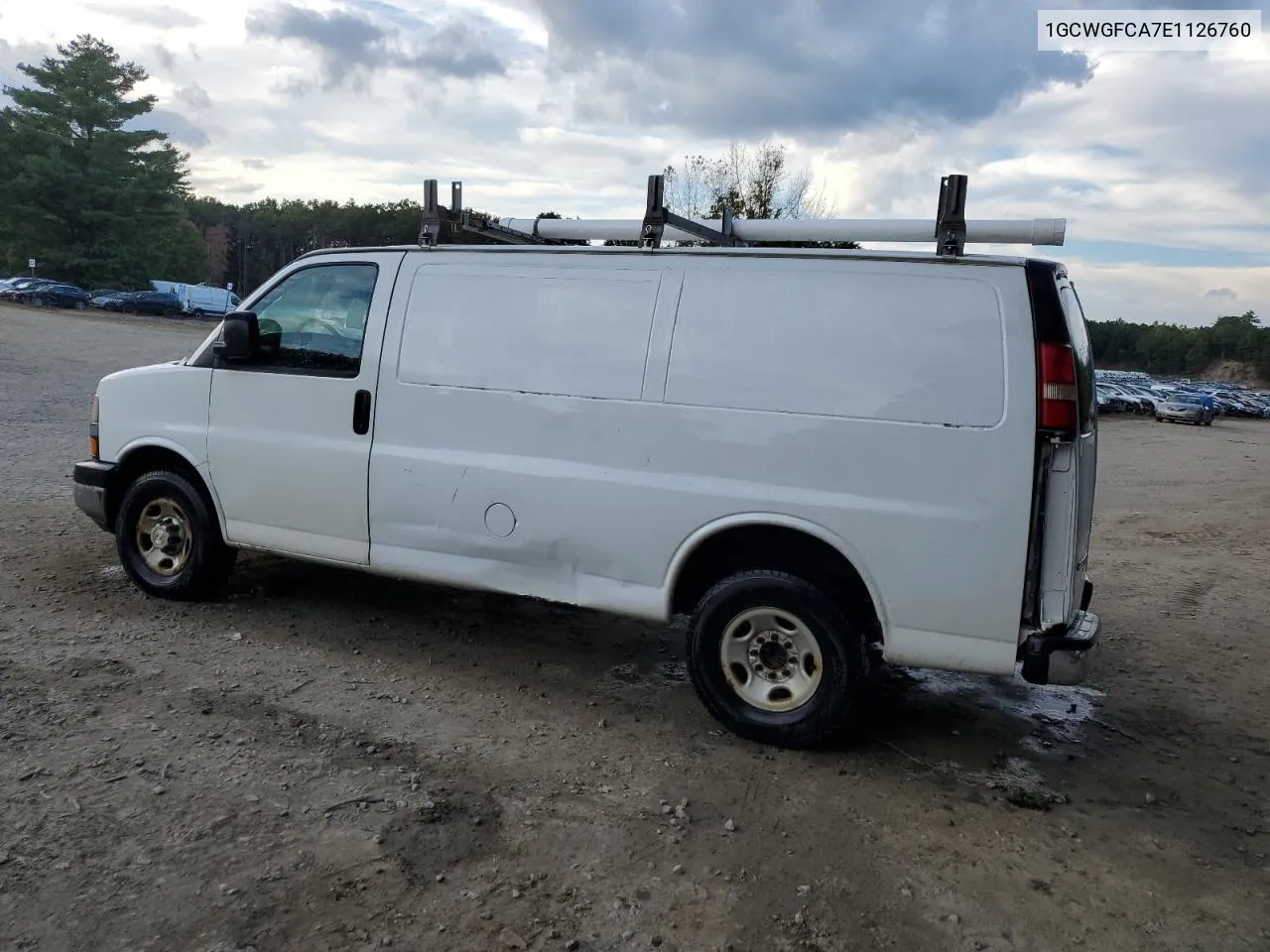 2014 Chevrolet Express G2500 VIN: 1GCWGFCA7E1126760 Lot: 74587564