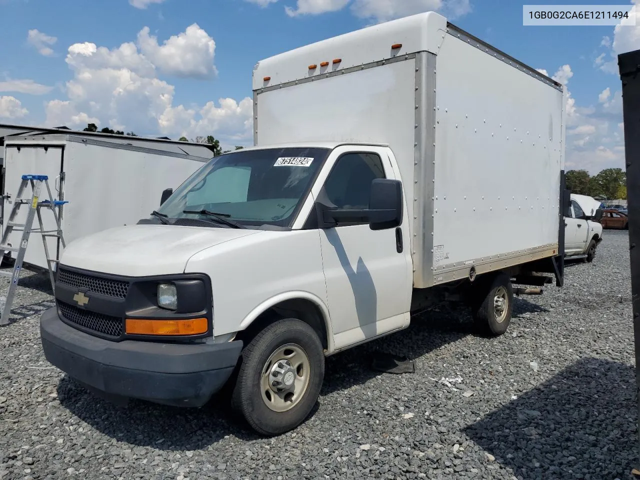 1GB0G2CA6E1211494 2014 Chevrolet Express G3500