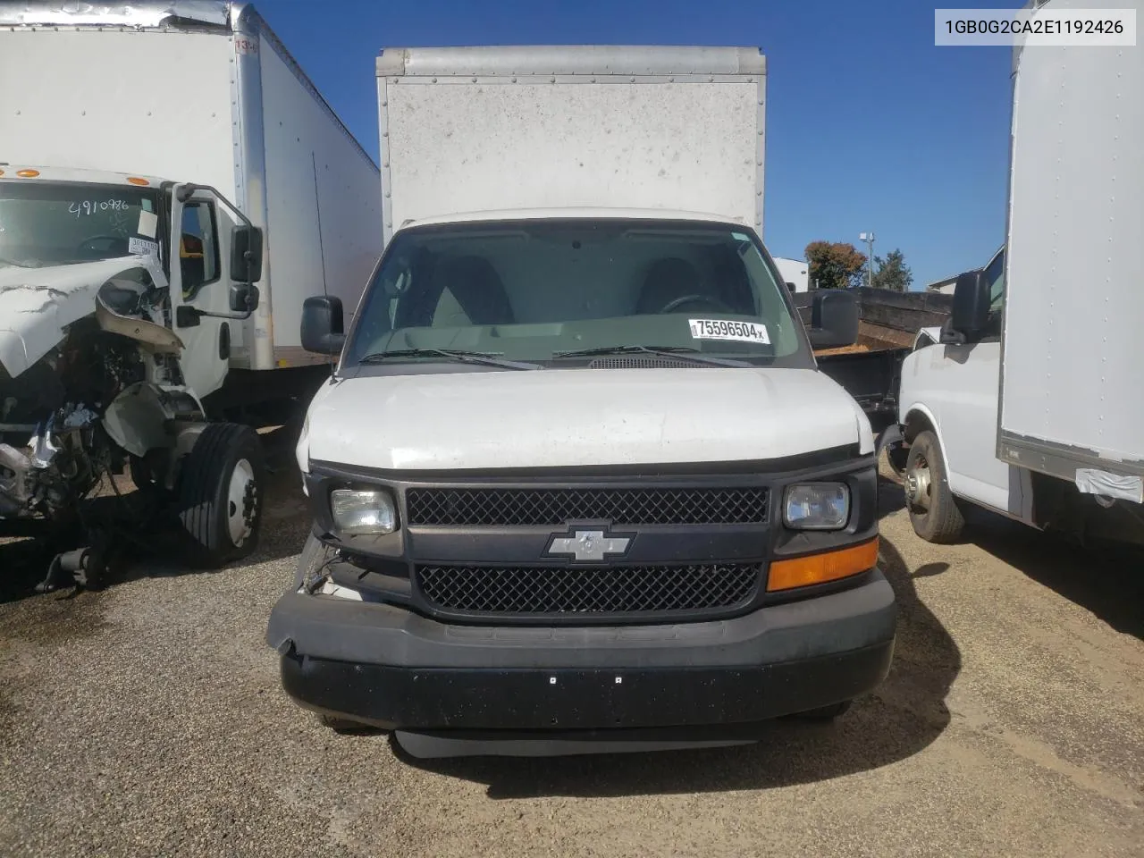 2014 Chevrolet Express G3500 VIN: 1GB0G2CA2E1192426 Lot: 75596504