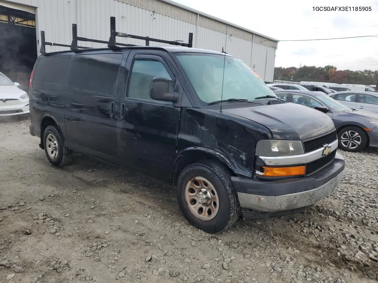 2014 Chevrolet Express G1500 VIN: 1GCSGAFX3E1185905 Lot: 75684334