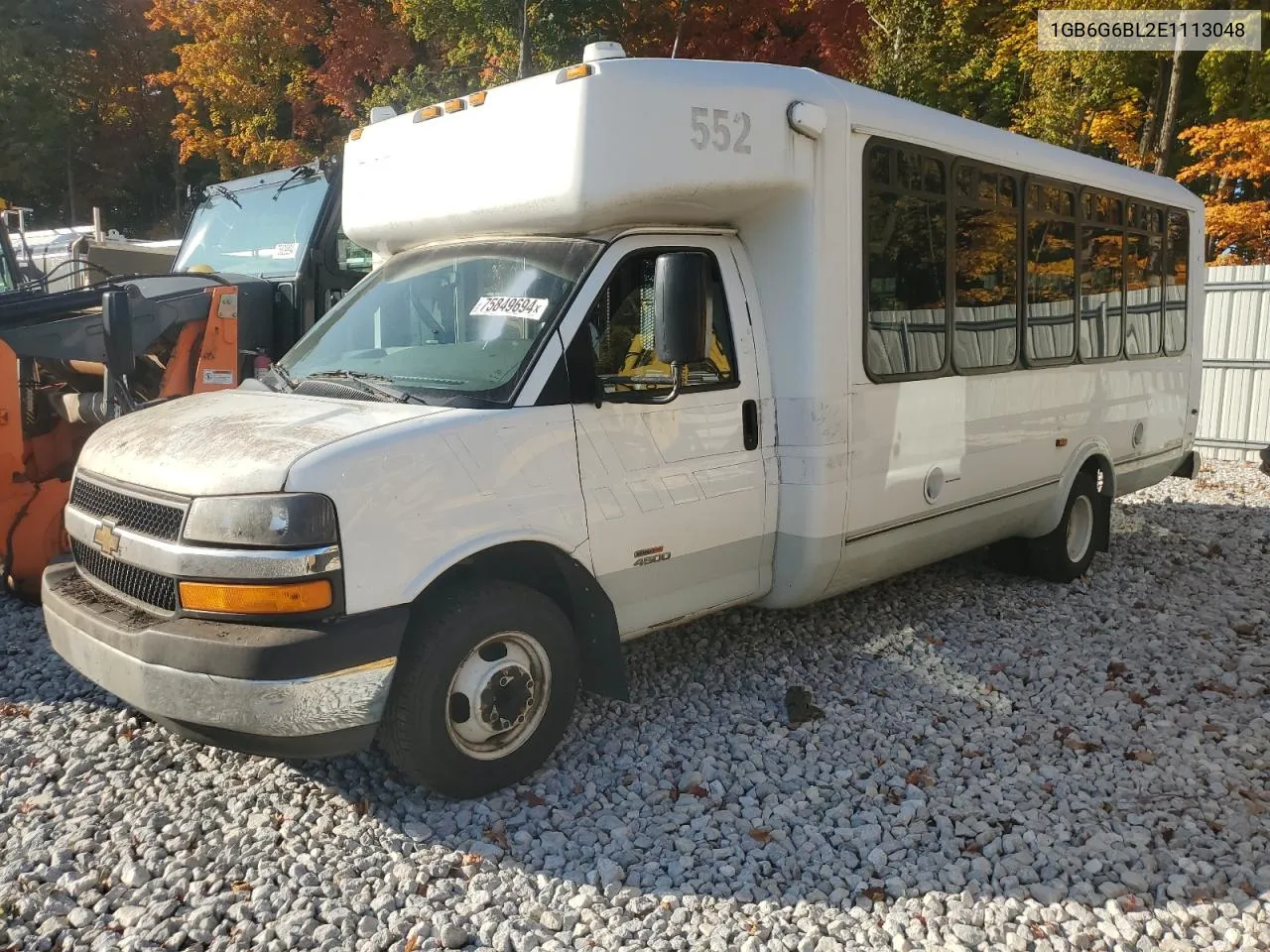 2014 Chevrolet Express G4500 VIN: 1GB6G6BL2E1113048 Lot: 75849694