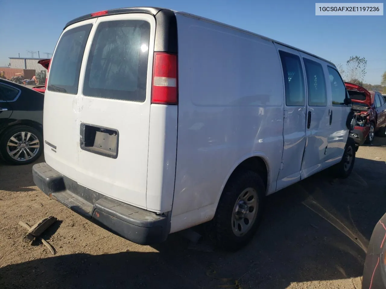 2014 Chevrolet Express G1500 VIN: 1GCSGAFX2E1197236 Lot: 76242794