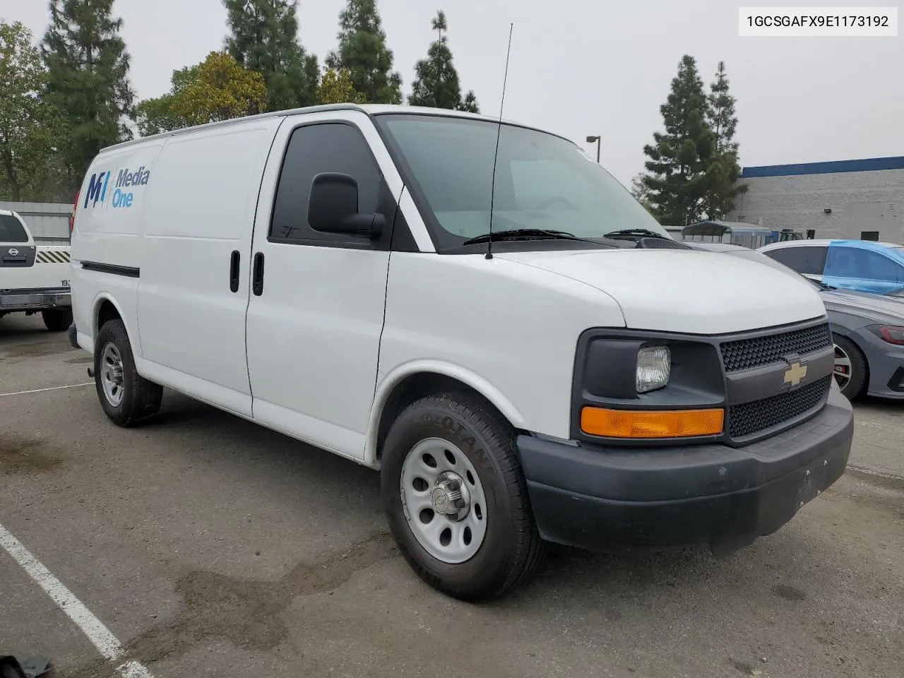 2014 Chevrolet Express G1500 VIN: 1GCSGAFX9E1173192 Lot: 76409594