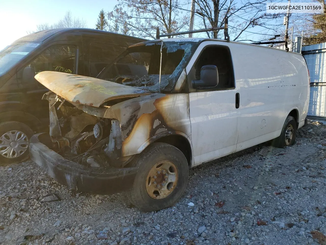 2014 Chevrolet Express G2500 VIN: 1GCWGFCA2E1101569 Lot: 76566753