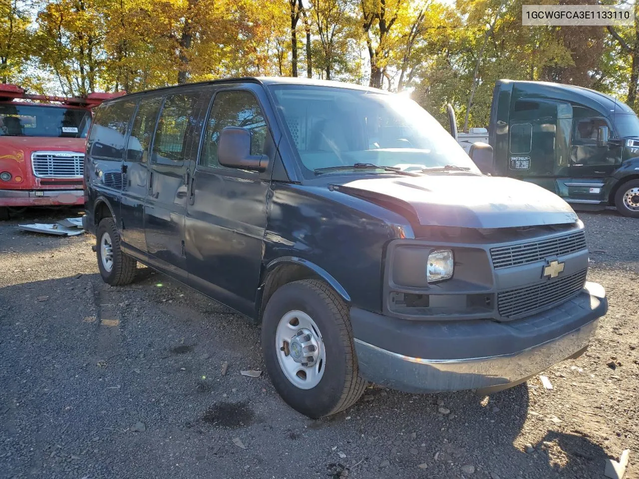 2014 Chevrolet Express G2500 VIN: 1GCWGFCA3E1133110 Lot: 76574164