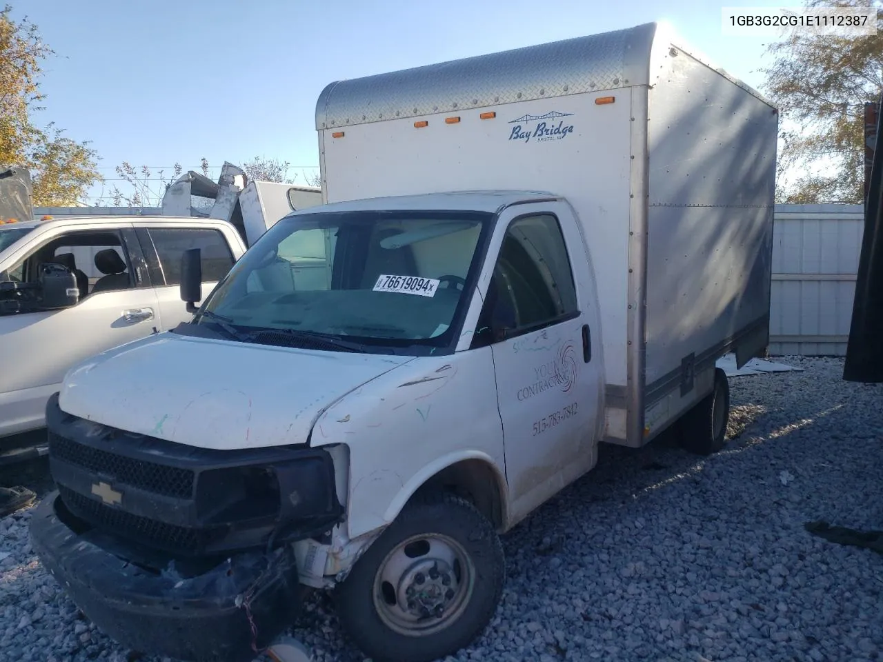 2014 Chevrolet Express G3500 VIN: 1GB3G2CG1E1112387 Lot: 76619094