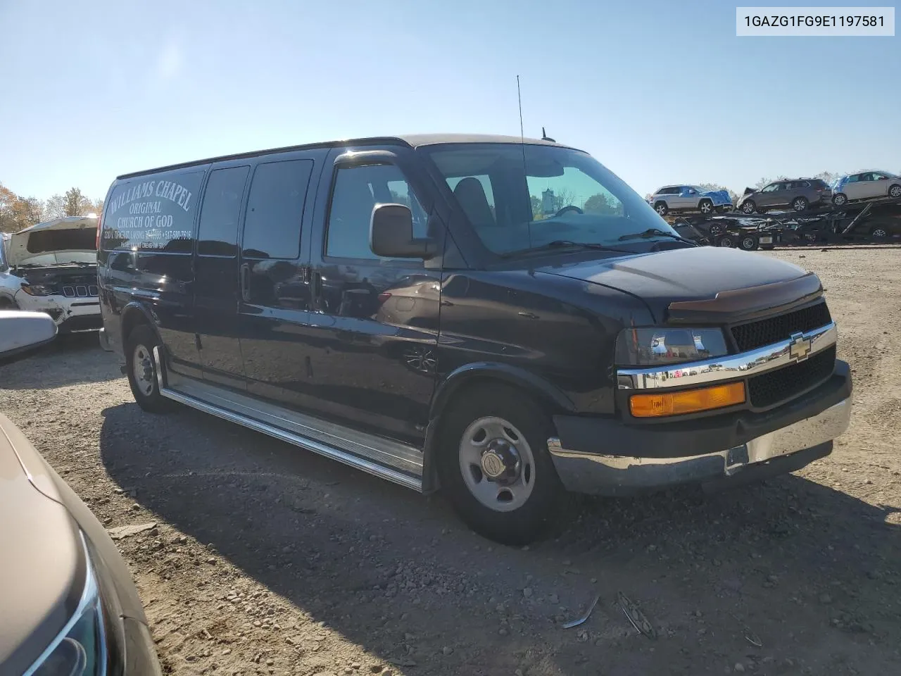 2014 Chevrolet Express G3500 Lt VIN: 1GAZG1FG9E1197581 Lot: 76876634