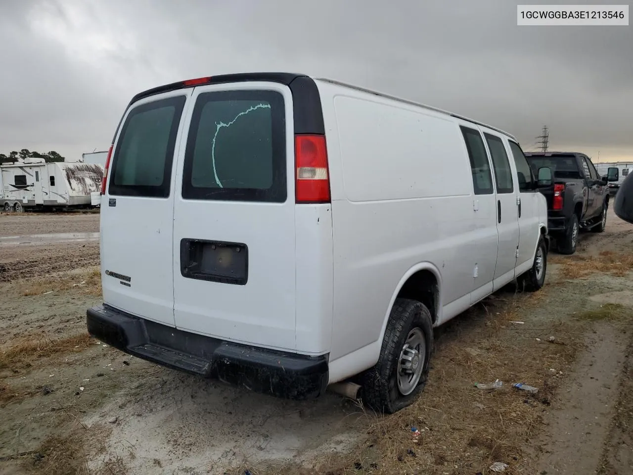 2014 Chevrolet Express G2500 VIN: 1GCWGGBA3E1213546 Lot: 77206984