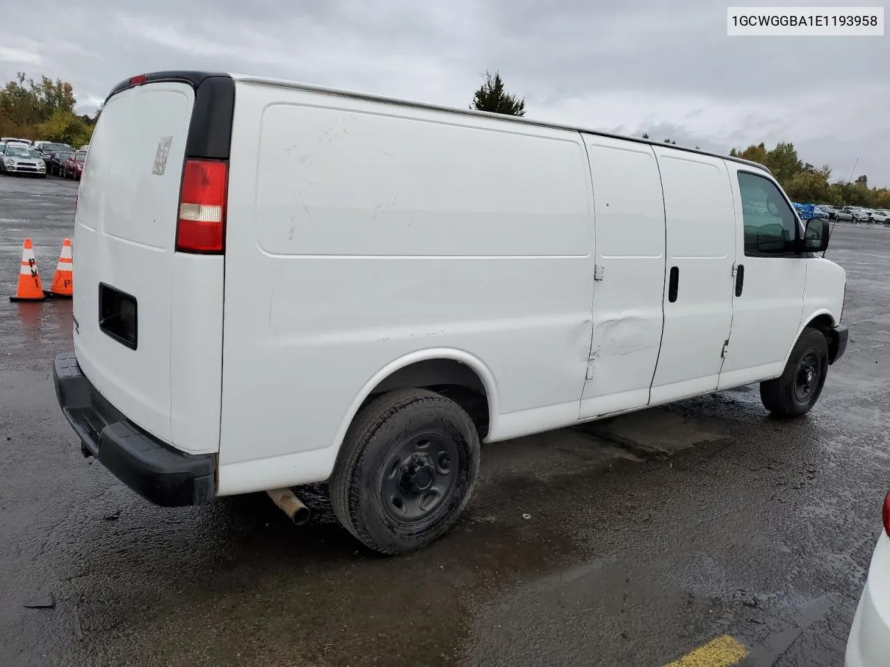 2014 Chevrolet Express G2500 VIN: 1GCWGGBA1E1193958 Lot: 77208494