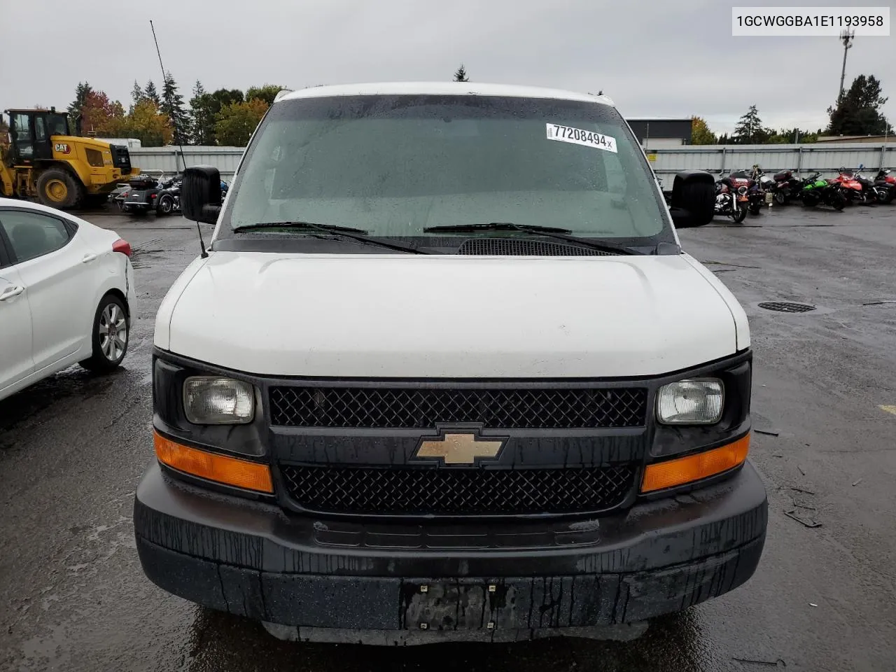 2014 Chevrolet Express G2500 VIN: 1GCWGGBA1E1193958 Lot: 77208494