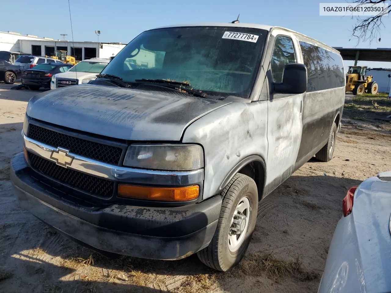 2014 Chevrolet Express G3500 Lt VIN: 1GAZG1FG6E1203501 Lot: 77277784