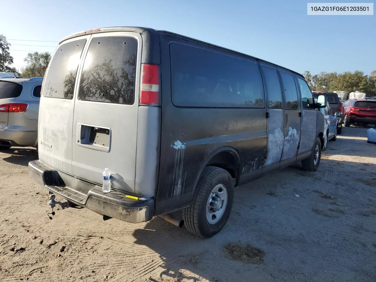 2014 Chevrolet Express G3500 Lt VIN: 1GAZG1FG6E1203501 Lot: 77277784